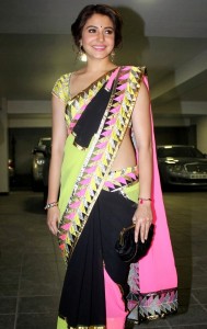 Anushka Sharma Latest Hot Sexy Saree Photos Gallery 3