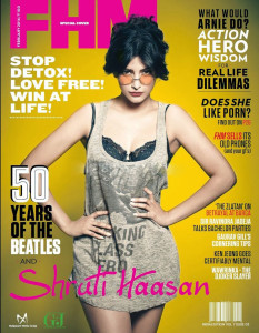 Shruti Hassan FHM Magazine February 2014 Stills