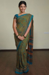 Anjali Latest Cute Saree Photos Gallery 
