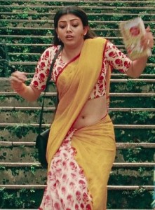 Kajal Agarwal Hot Navel Show Images in Half Saree From Special 26 Movie 