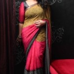 Vanitha Vijaykumar Photoshoot Photos in Saree