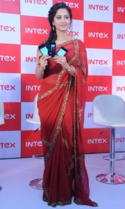 Anushka Photos At Intex Smartphone Launch 